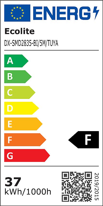 Ecolite STRIP SET CCT LED pásku a ovládání (3000-6000K) 36,5W 12V Wifi/TUYA