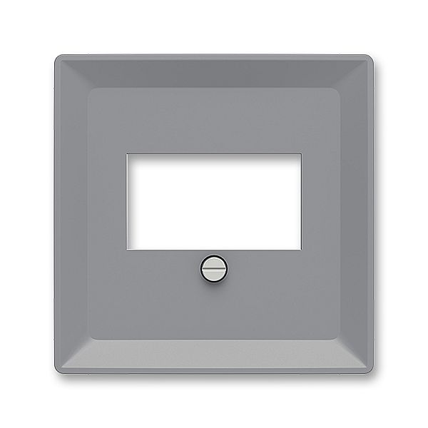 ABB Zoni 5014T-A00040 241 Kryt komunikační zás. (USB...) šedá, přímý (pro HDMI, VGA, USB nabíječku, reprozásuvku)
