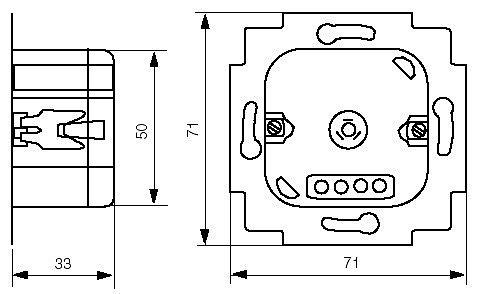 ABB Stmívač 2112 U-101 regulátor 1-10V 6599-0-2035 2CKA006599A2035