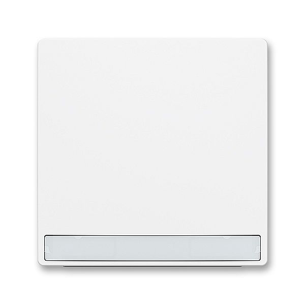 ABB Zoni 3559T-A00610 240 Kryt matná bílá spínače jednoduchý, s popisovým polem