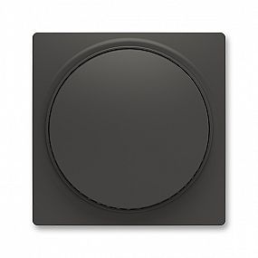 ABB Zoni 3294T-A00123 237 Kryt matná černá stmívače s otočným ovládáním, s upevňovací maticí