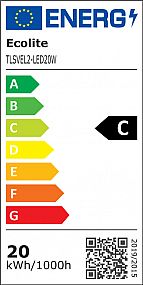 Ecolite VELO přisazené LED svítidlo 11-20W/CCT/max. 3000lm/IP20 TLSVEL2-LED20W