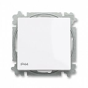 ABB Zoni 3559T-A86940 500 IP44 Tlačítko bílá, ř. 6/0, s krytem
