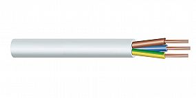 Kabel CYSY 3x0,75 G černý H05VV-F