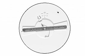 Ecolite LEXA svitidlo černé stropní 6W/12W/18W CCT WPCB2-18W/CR