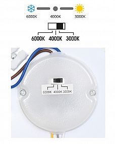 Ecolite LINA povrch. kruh 18W/CCT/1470lm/IP44 WCLR-18W/CCT