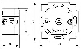 ABB Stmívač 2112 U-101 regulátor 1-10V 6599-0-2035 2CKA006599A2035